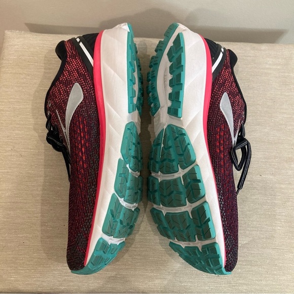 BROOKS Sz 10 Narrow 2A Ghost II DNA Cushion Neutral Lace Up Sneakers - Picture 8 of 14